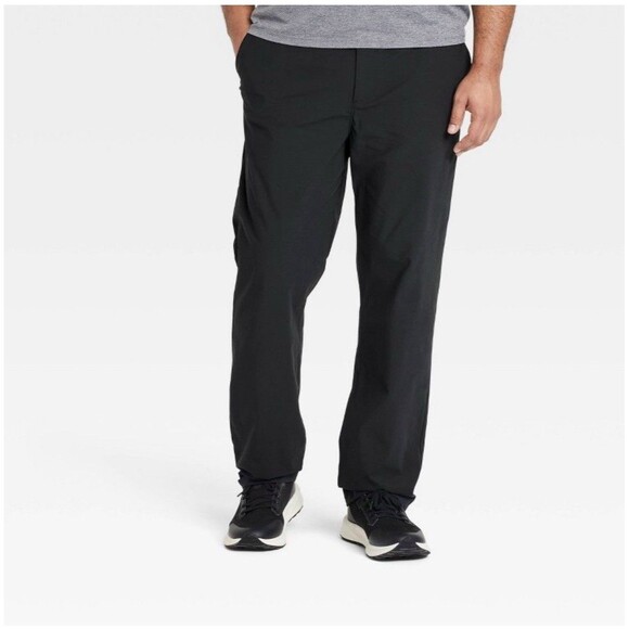 NWT Men's 360 Lifestyle Drawstring Activewear Pants - All In Motion Black XXL - Picture 1 of 11